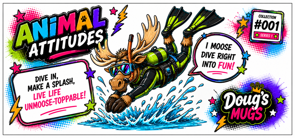 Animal Attitudes #1 The Fearless Moose