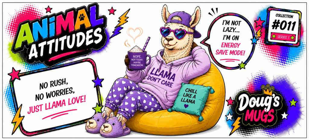 Animal Attitudes #11 The Chilled Llama