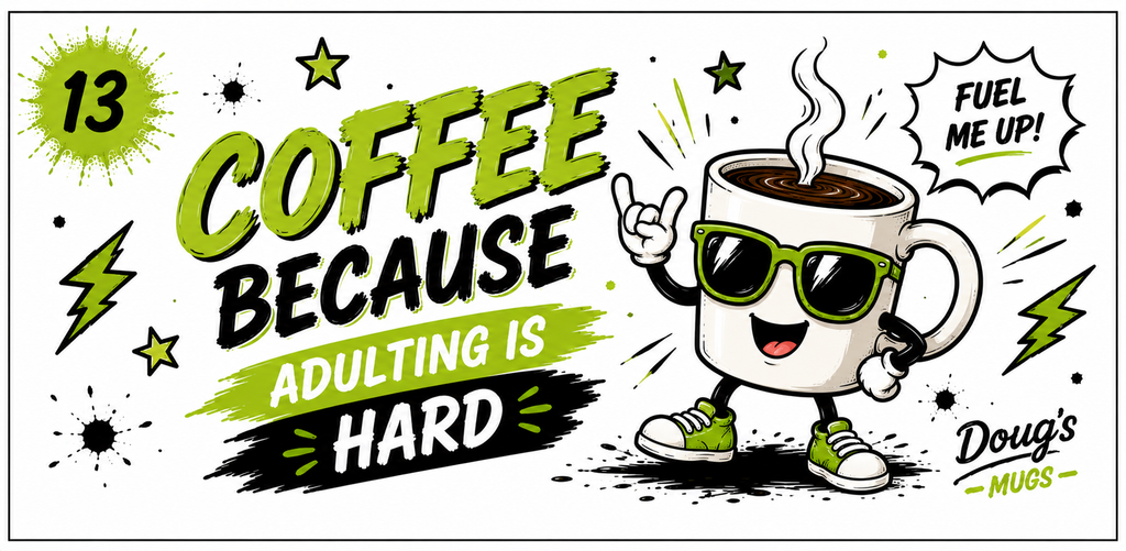 Coffee Because Adulting Is Hard