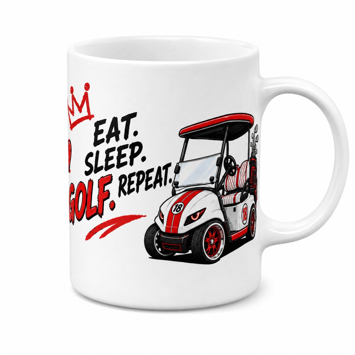 Eat Sleep Golf Repeat