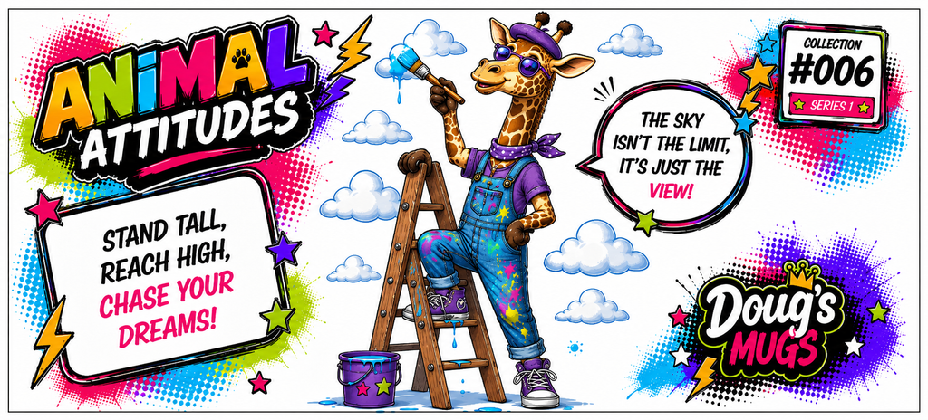 Animal Attitudes #6 The Dream-Chasing Giraffe