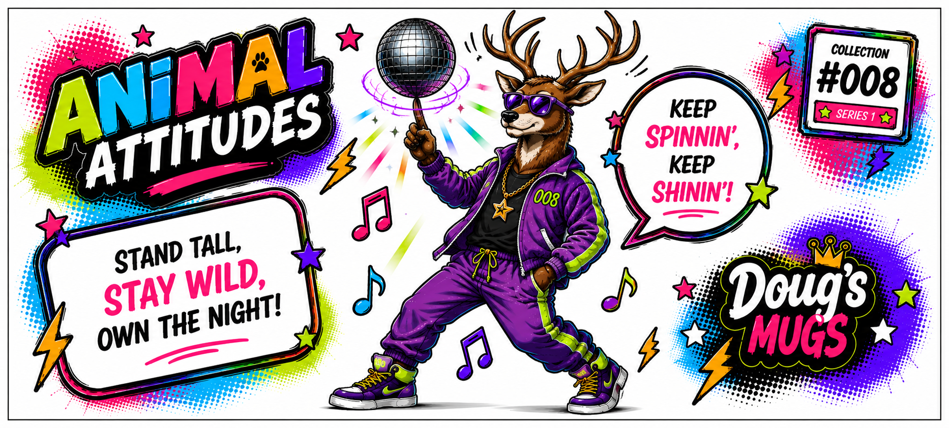 Animal Attitudes #8 The Disco Stag