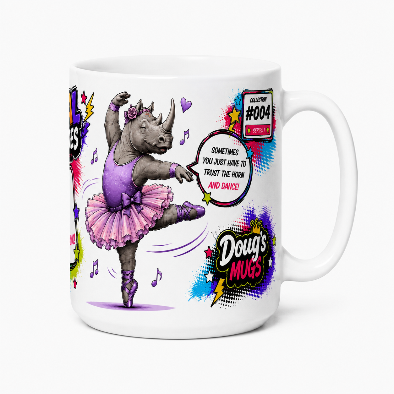 Animal Attitudes #4 The Dancing Rhino