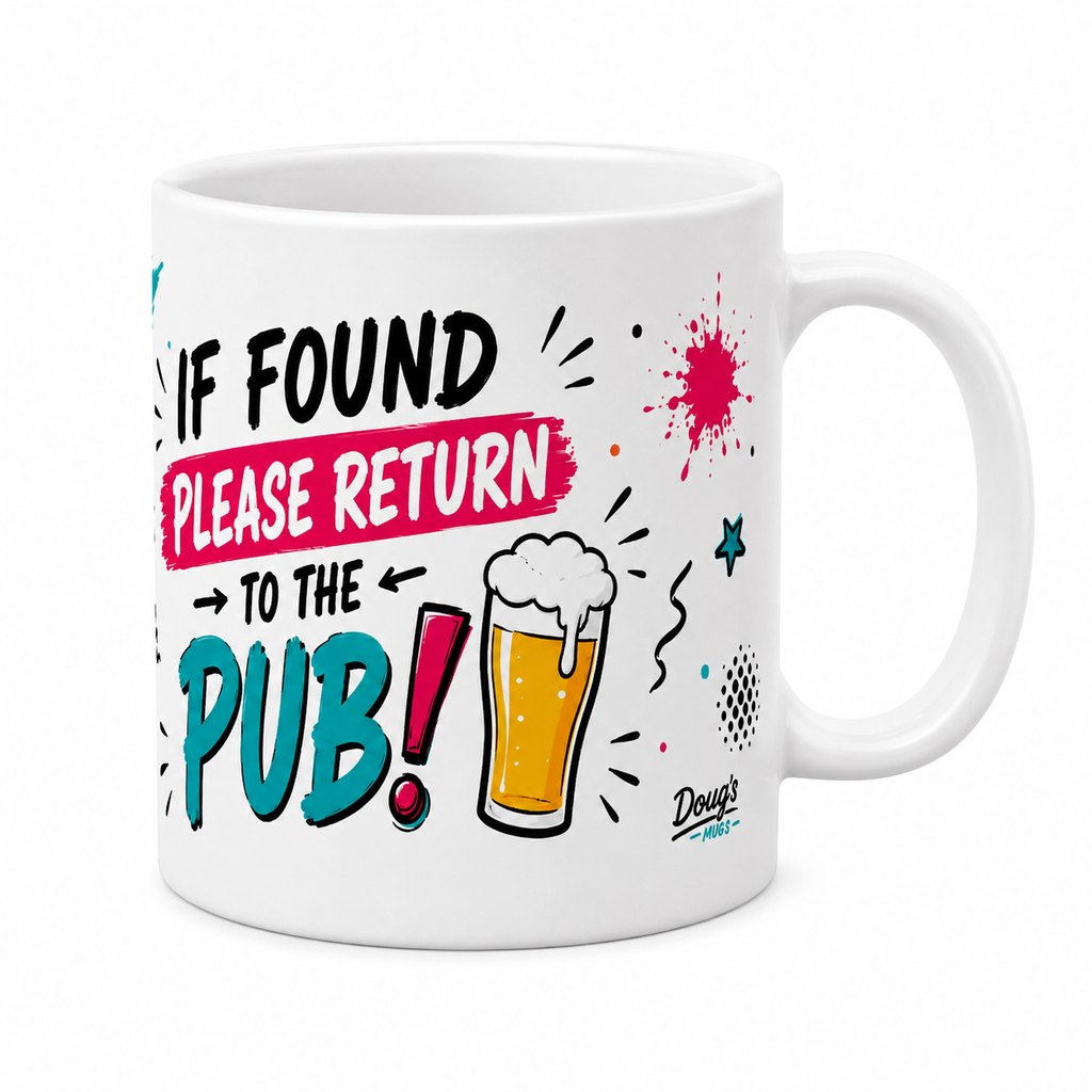 If Found Please Return To The Pub