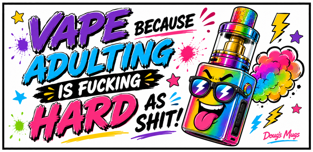 I Vape Because Adulting Is Hard