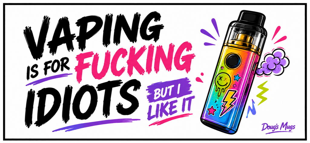 Vaping Is For Idiots but ..