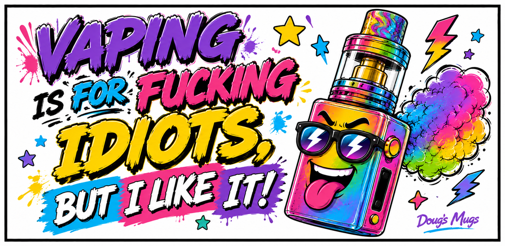 Vaping Is For Idiots but ..